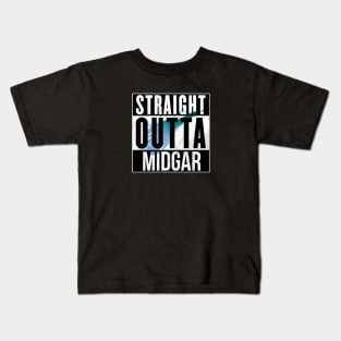 Straight Outta Midgar Kids T-Shirt